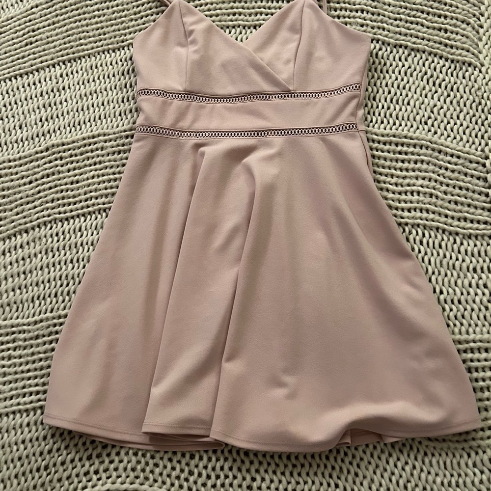 Elegant Blush Pink Dress